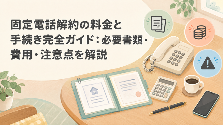 固定電話 解約 料金