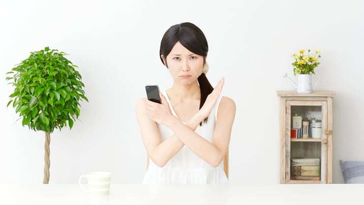 国際電話の着信拒否