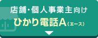 店舗・個人事業主向け ひかり電話A（エース）