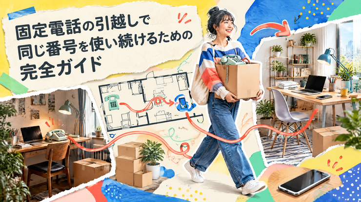 固定電話 引越し 同じ番号
